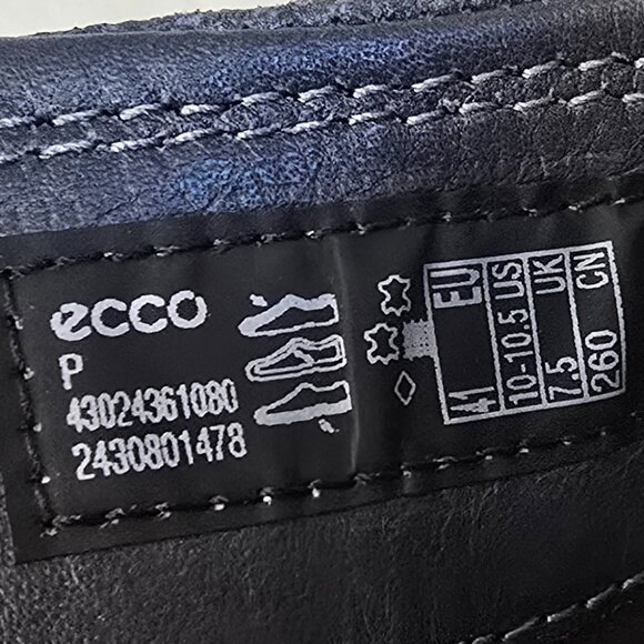 Ecco Soft 7 Nubuck Zip Bootie Women's Sizes NEW Gray Leather Textured Upper - Picture 10 of 11